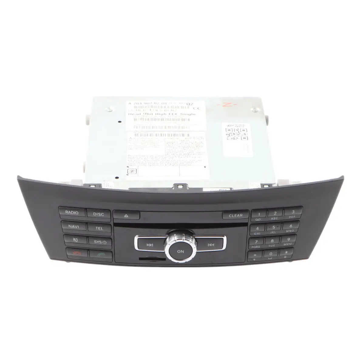 Mercedes W204 Radio CD Player Stereo Sat Nav Head Unit A2049000208