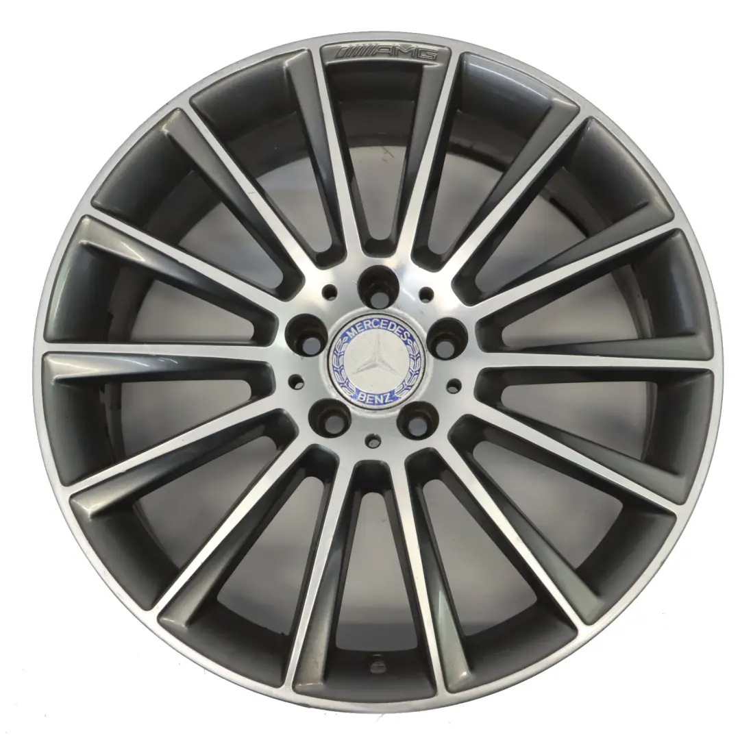 Mercedes W205 Vorder rad felge AMG 19" ET:44 7,5J 14 Speichen A2054011300