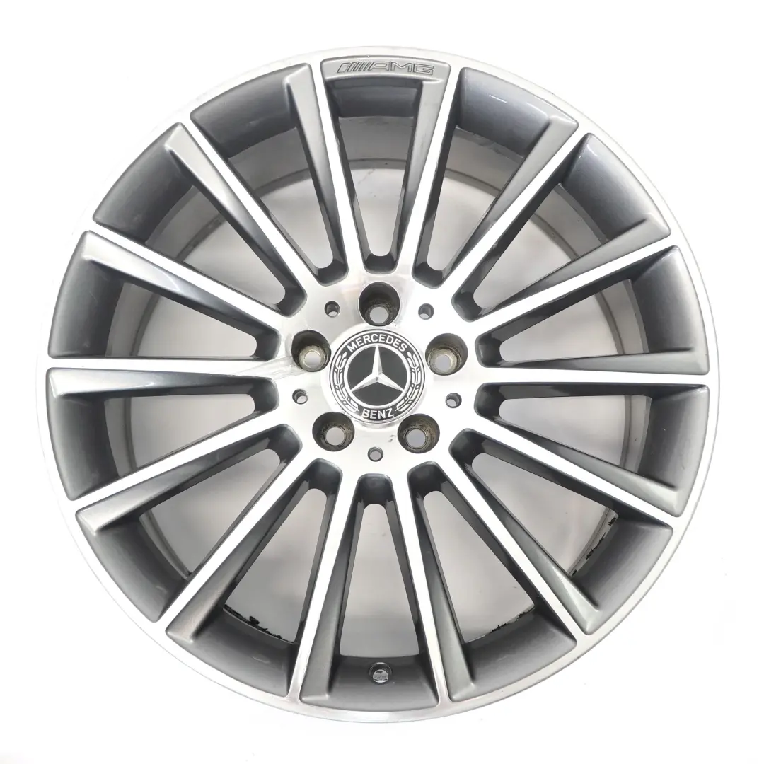 Mercedes W205 S205 Rear Alloy Wheel Rim AMG 19" ET:52 8,5J 14 Spoke A2054011400