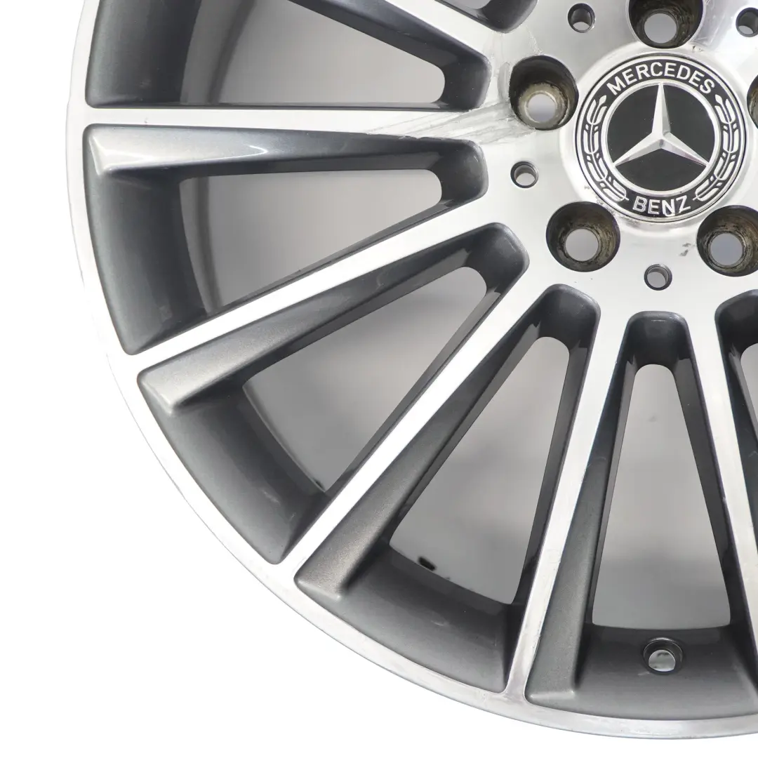 Mercedes W205 S205 Rear Alloy Wheel Rim AMG 19" ET:52 8,5J 14 Spoke A2054011400