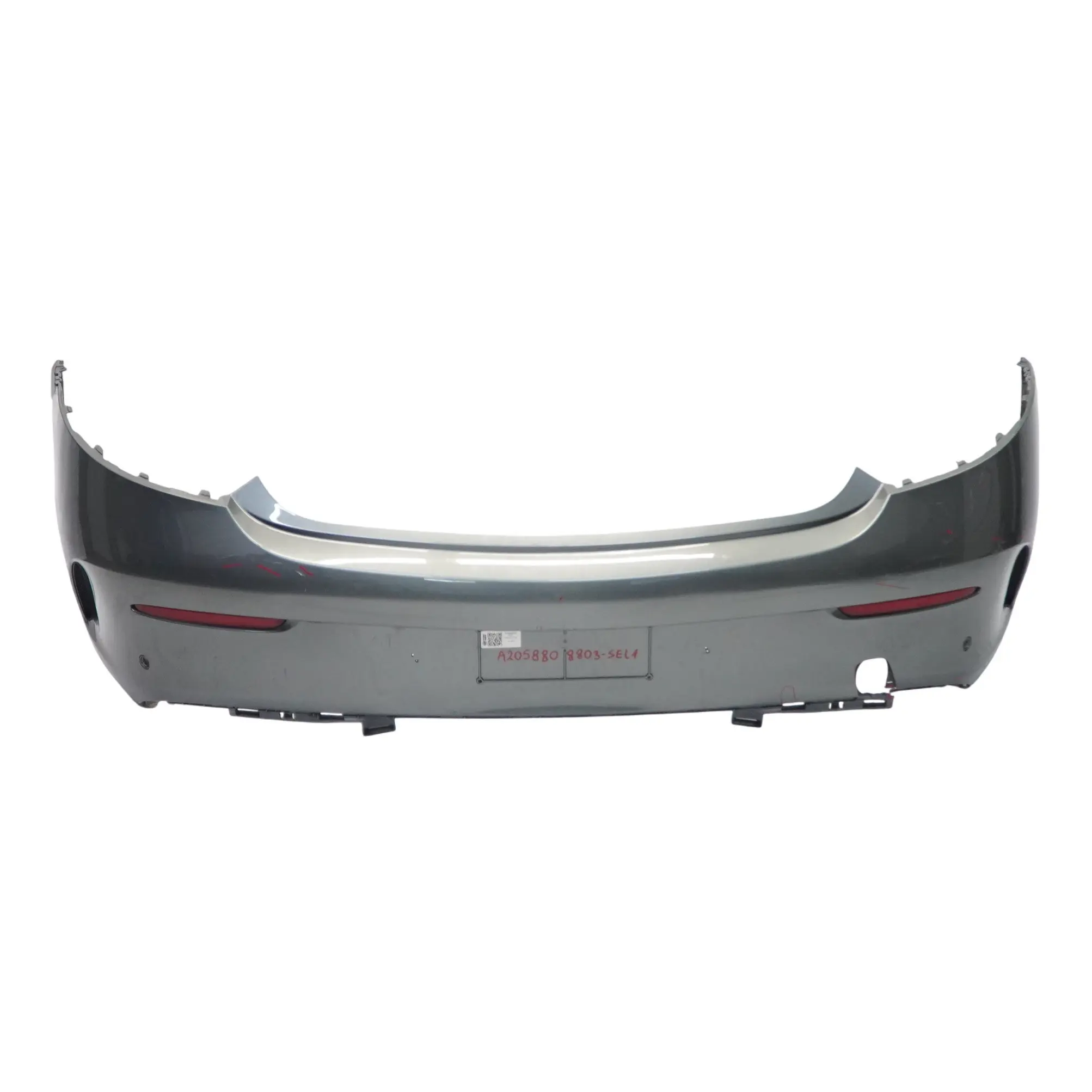 Mercedes C205 Bumper Rear Trim Panel Covering Selenite Grey Metallic - 992