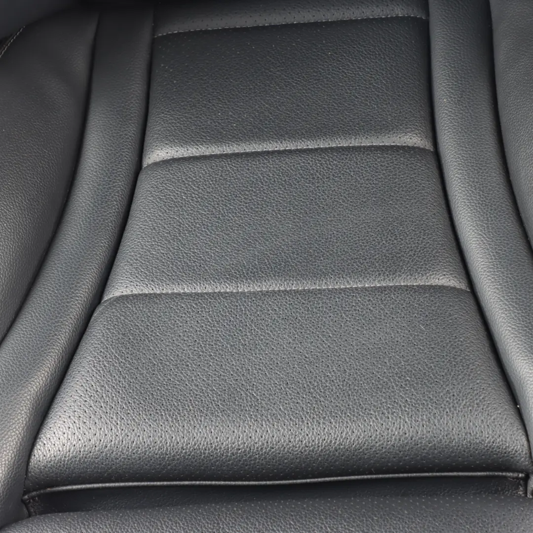 Mercedes W205 Front Seat Left N/S Heated Interior Imitation Leather Black