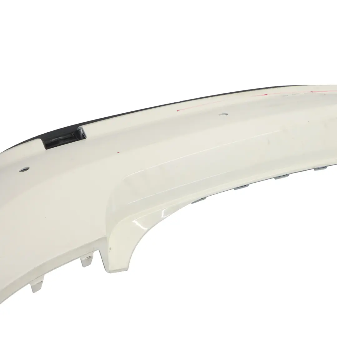 Mercedes W207 Rear Bumper Trim Panel Covering Sport Diamond White - 799