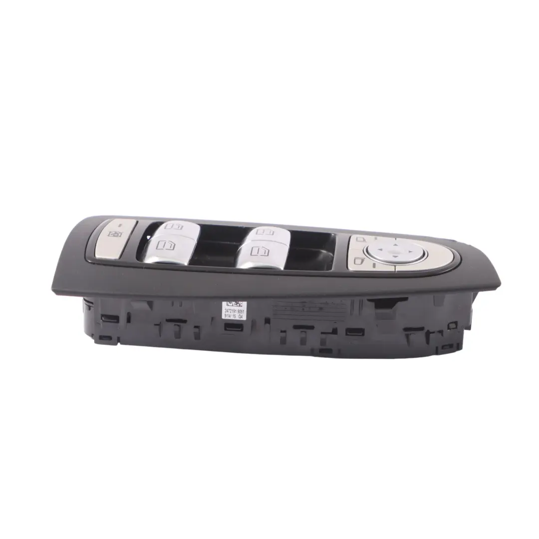 Mercedes W205 Front Window Lifter Switch Driver's Side Control Panel A2139050000