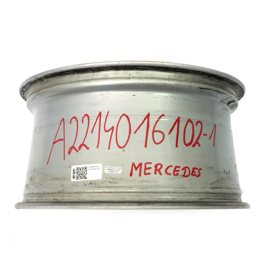 Mercedes W221 AMG Tylna Srebrna Felga Aluminiowa 19" 9.5J ET:43 A2214016102