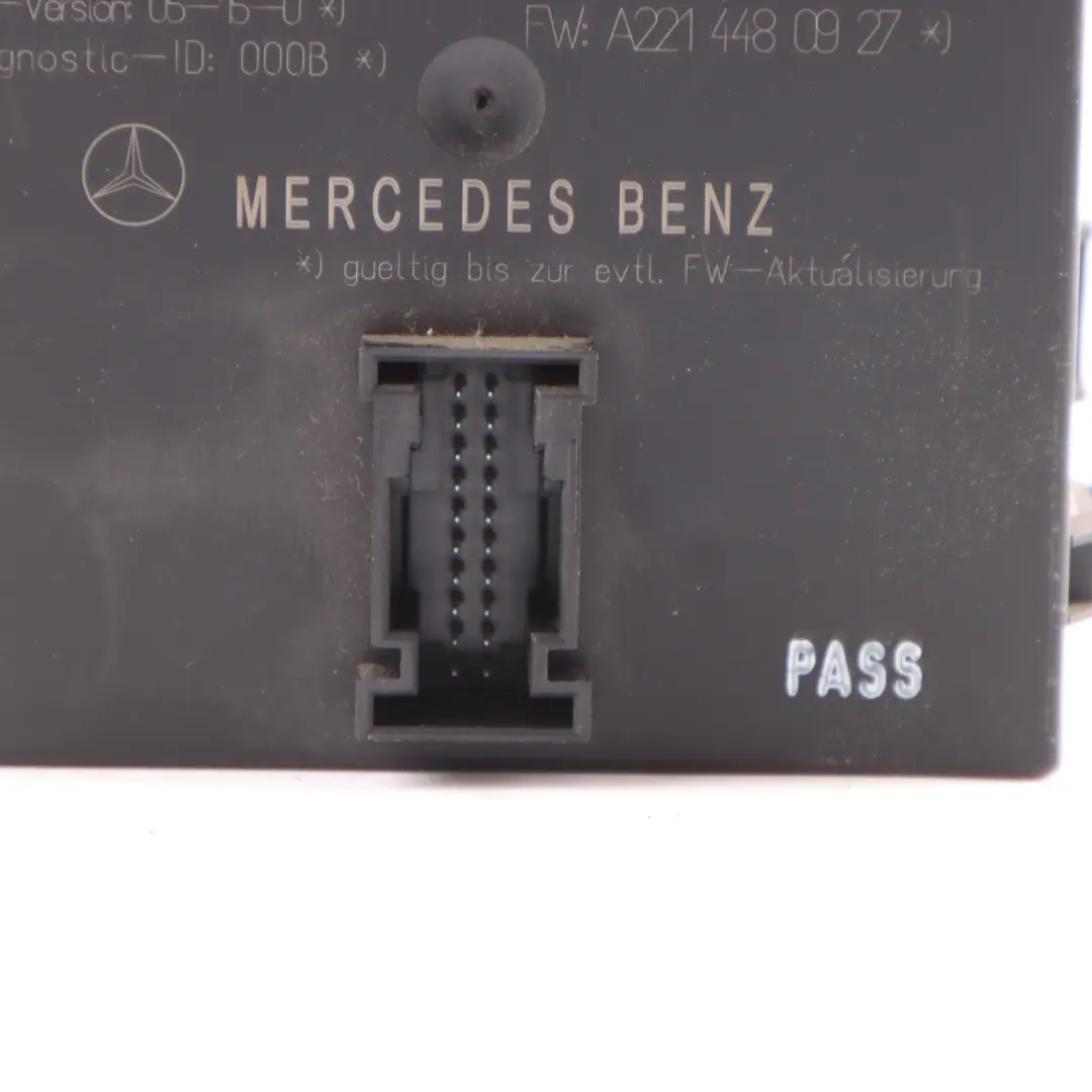 Mercedes W221 Gateway Unidad de Control Módulo ECU A2215407045