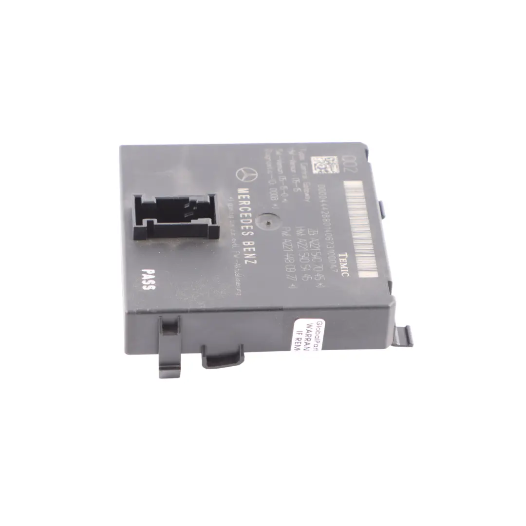 Mercedes W221 Gateway Unidad de Control Módulo ECU A2215407045