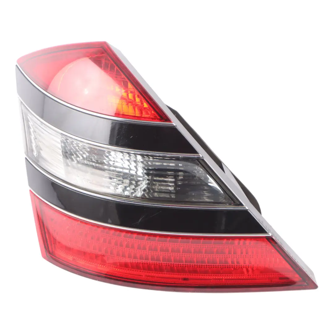 Mercedes W221 Lamp Rear Left N/S Tail Light Obsidian Black - 197 A2218200164