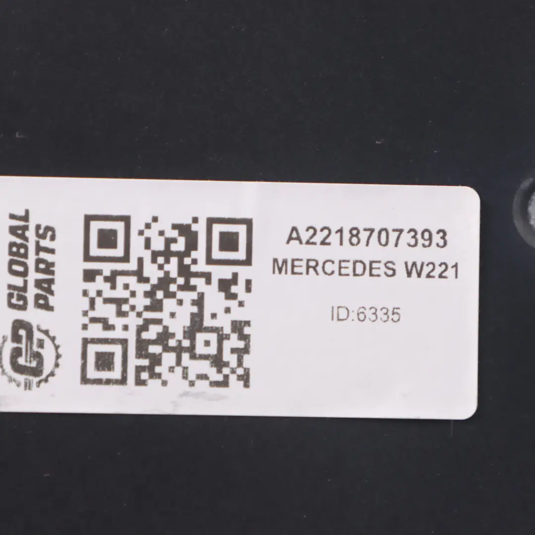 Mercedes S350 W221 Módulo de control del asiento delantero izquierdo A2218707393