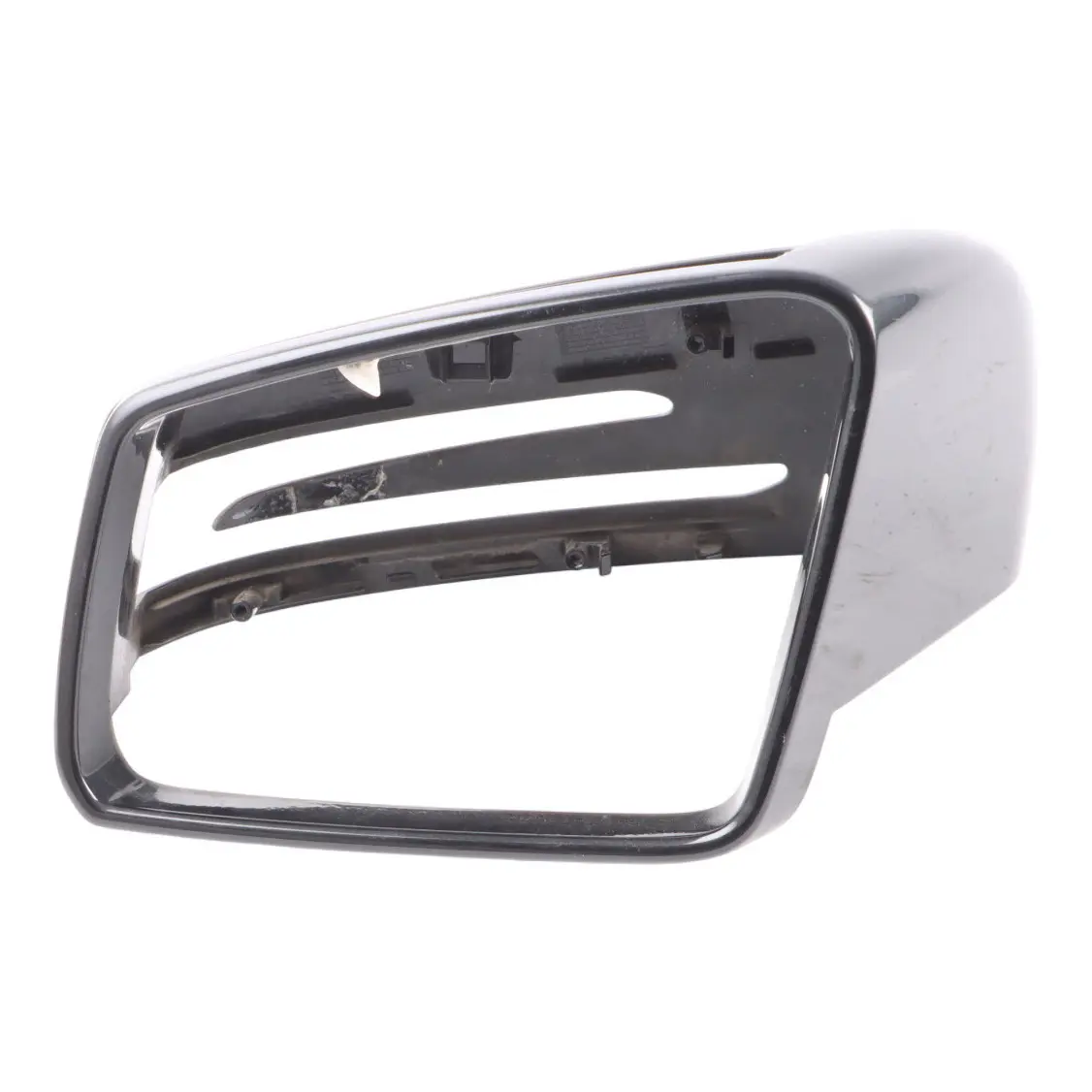 Mercedes W176 Wing Mirror Cover Cap Left N/S Housing Kosmos Black Metallic - 191