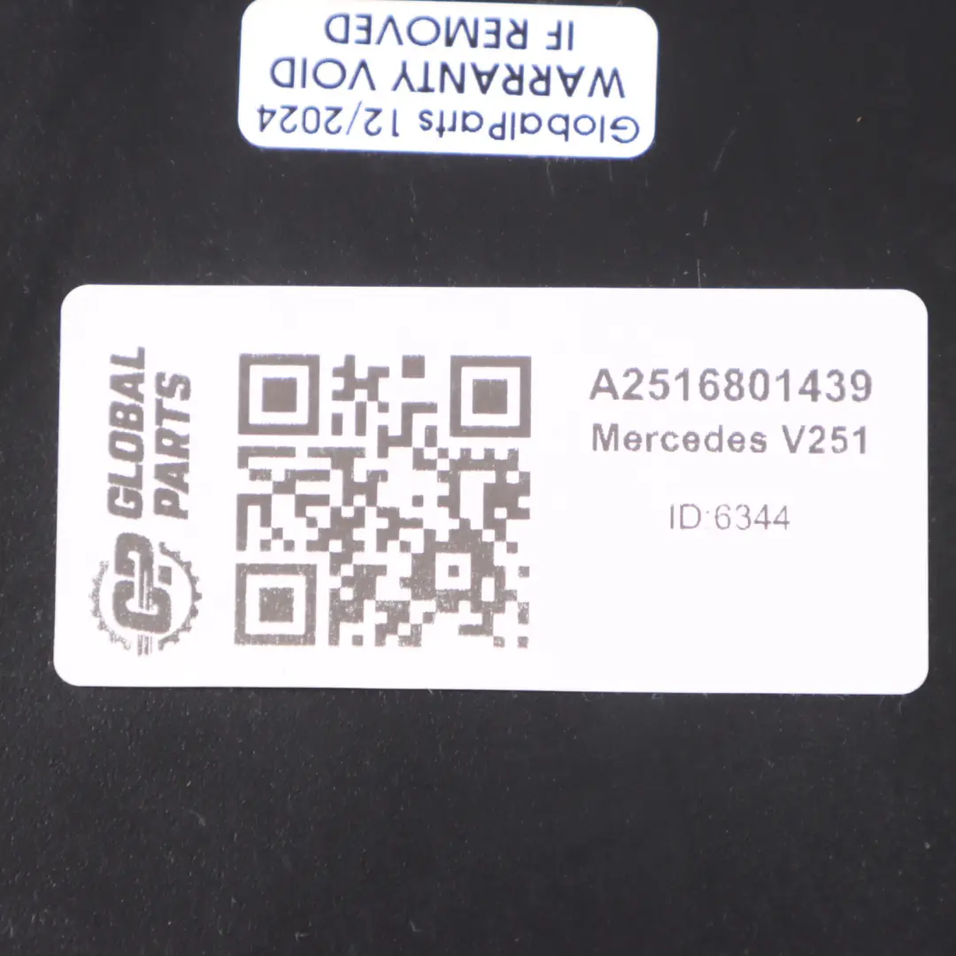 Mercedes V251 Podłokietnik Schowek Konsoli Środkowej Skóra A2516801439