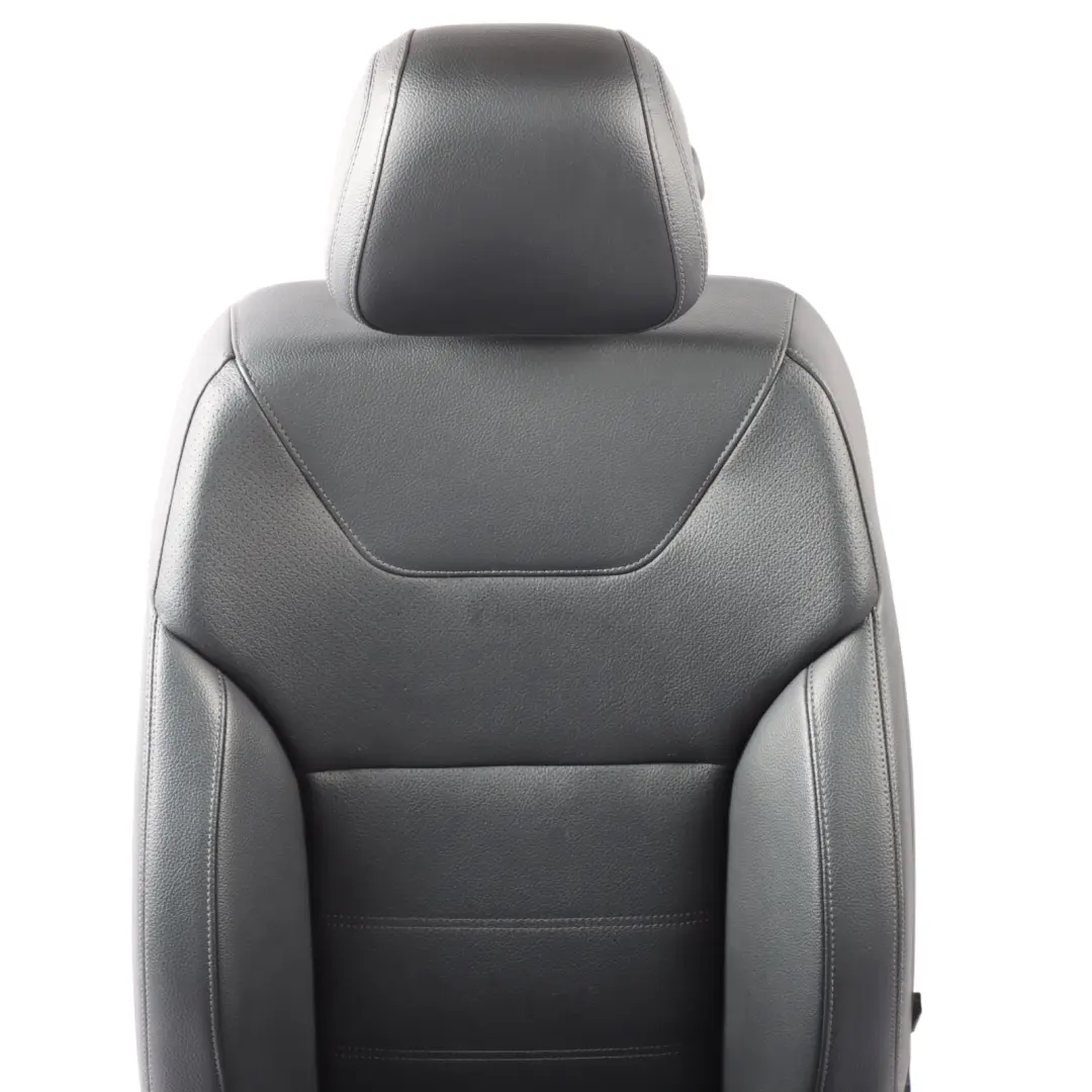 Mercedes ML W166 Sport Seat Front Left N/S Heated Memory Imitation Leather Black