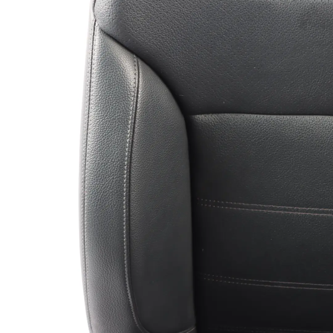 Mercedes ML W166 Sport Seat Front Left N/S Heated Memory Imitation Leather Black