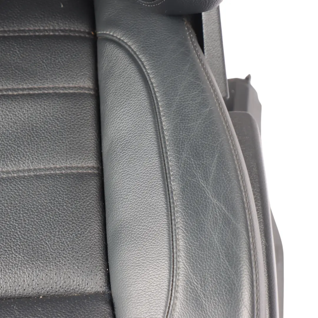 Mercedes ML W166 Sport Seat Front Left N/S Heated Memory Imitation Leather Black
