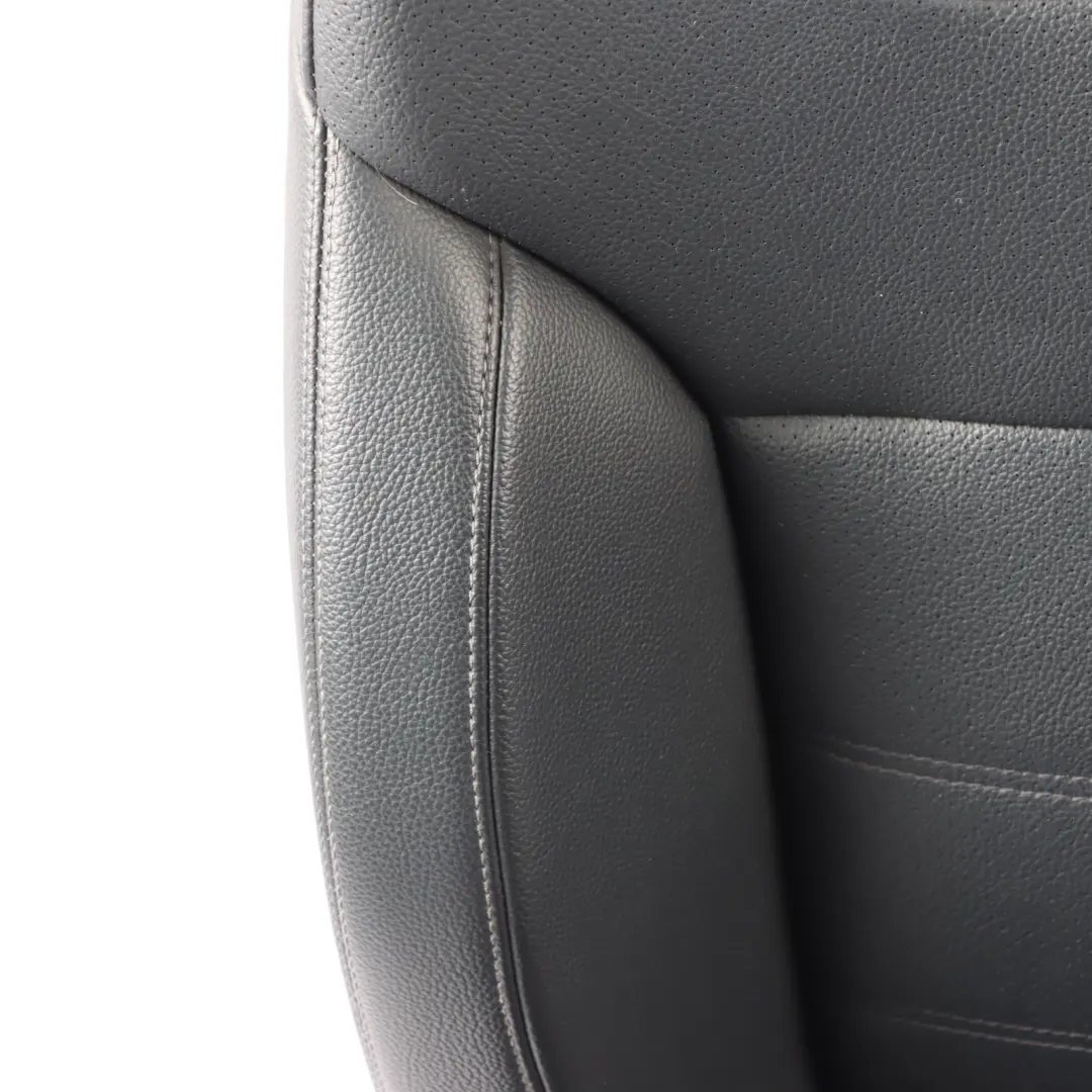 Mercedes ML W166 Sport Seat Front Right O/S Heated Imitation Leather Black