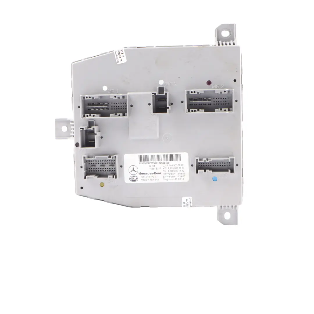Mercedes W205 C 220d 651.921 194HP ECU Kit A6519005203 SAM 2 Keys Lock Automatic