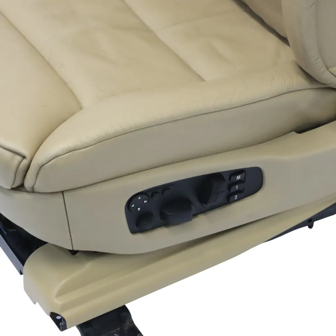 Front Seat BMW E60 E61 Comfort Beige Leather Dakota Left N/S with Memory 