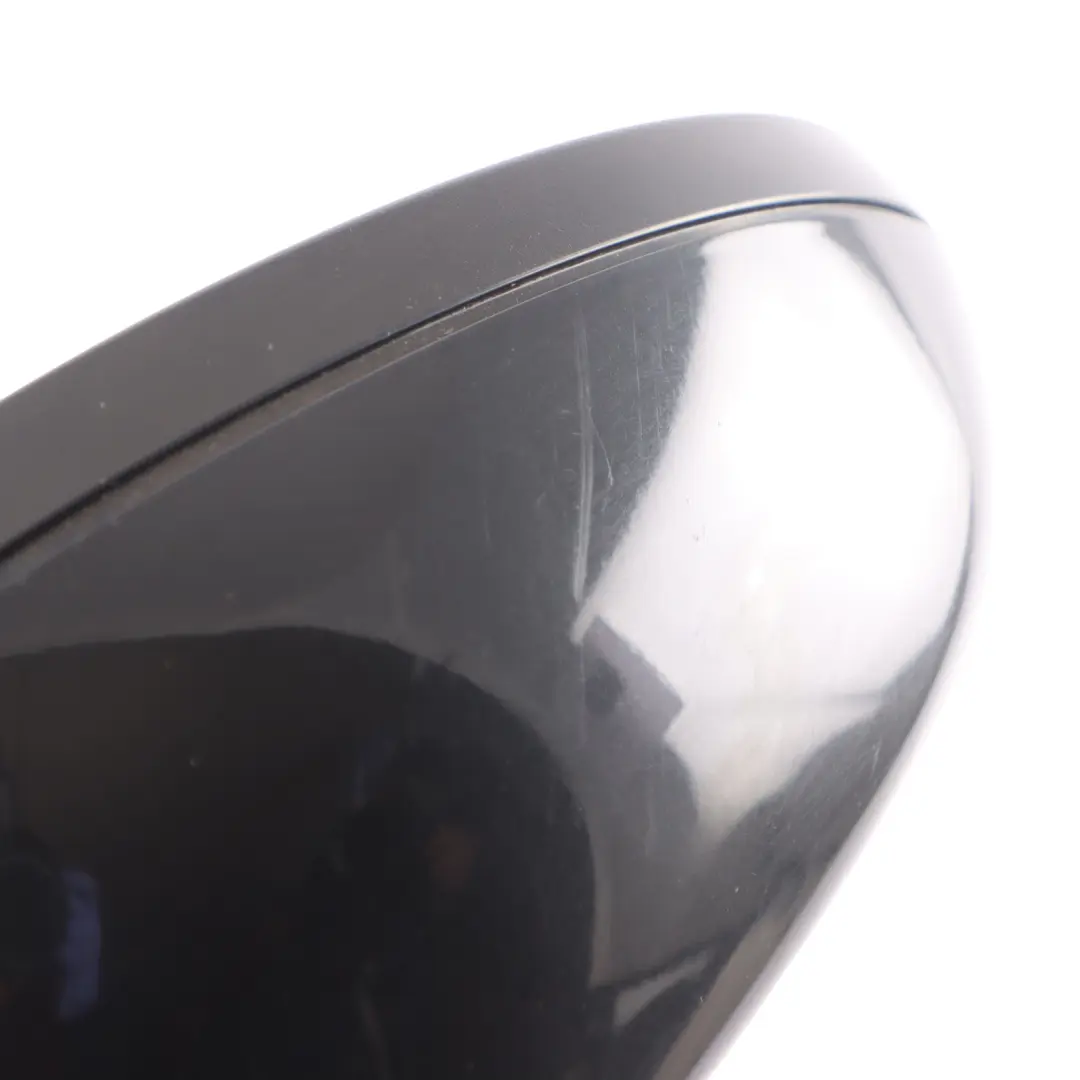 Wing Mirror BMW E81 E82 E88 1 Heated Left Door N/S Black Sapphire Metallic 475