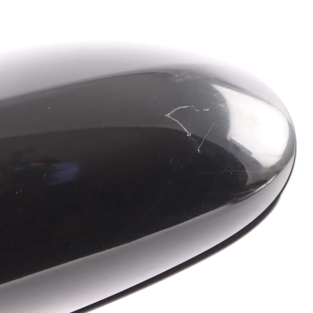 Wing Mirror BMW E81 E82 E88 1 Heated Left Door N/S Black Sapphire Metallic 475