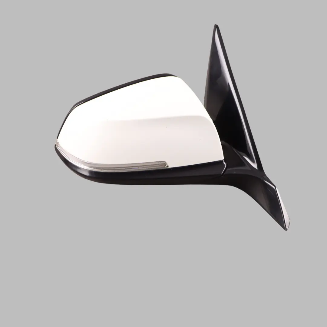 BMW F20 Shadow Line Wing Mirror O/S Right Heated High Gloss Alpinweiss White 300