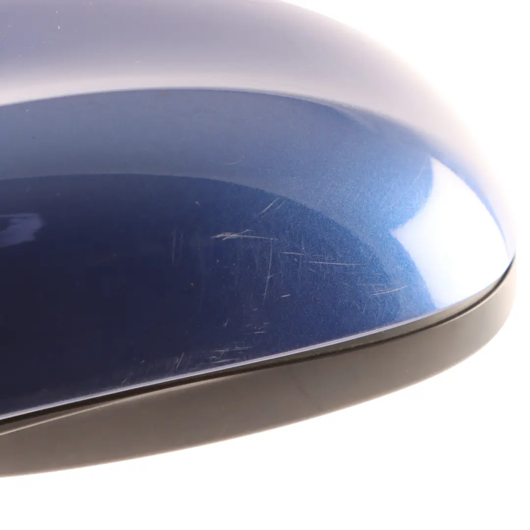 BMW E90 E91 LCI Heated Left Wing Mirror N/S Montegoblau Blue Metallic - A51