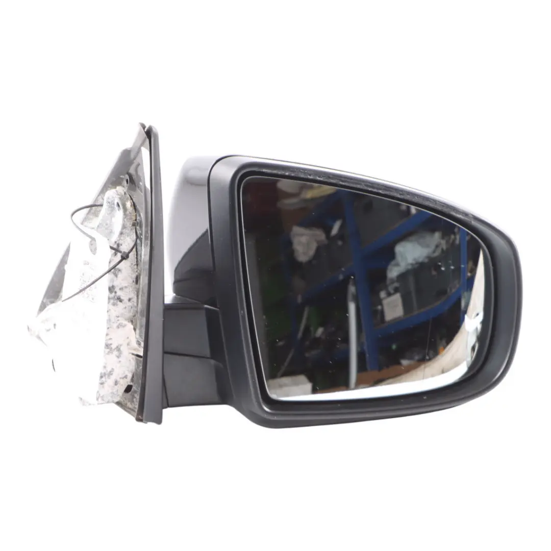 BMW X5 E70 Outside Right Wing Mirror Memory O/S Black Sapphire Metallic 475