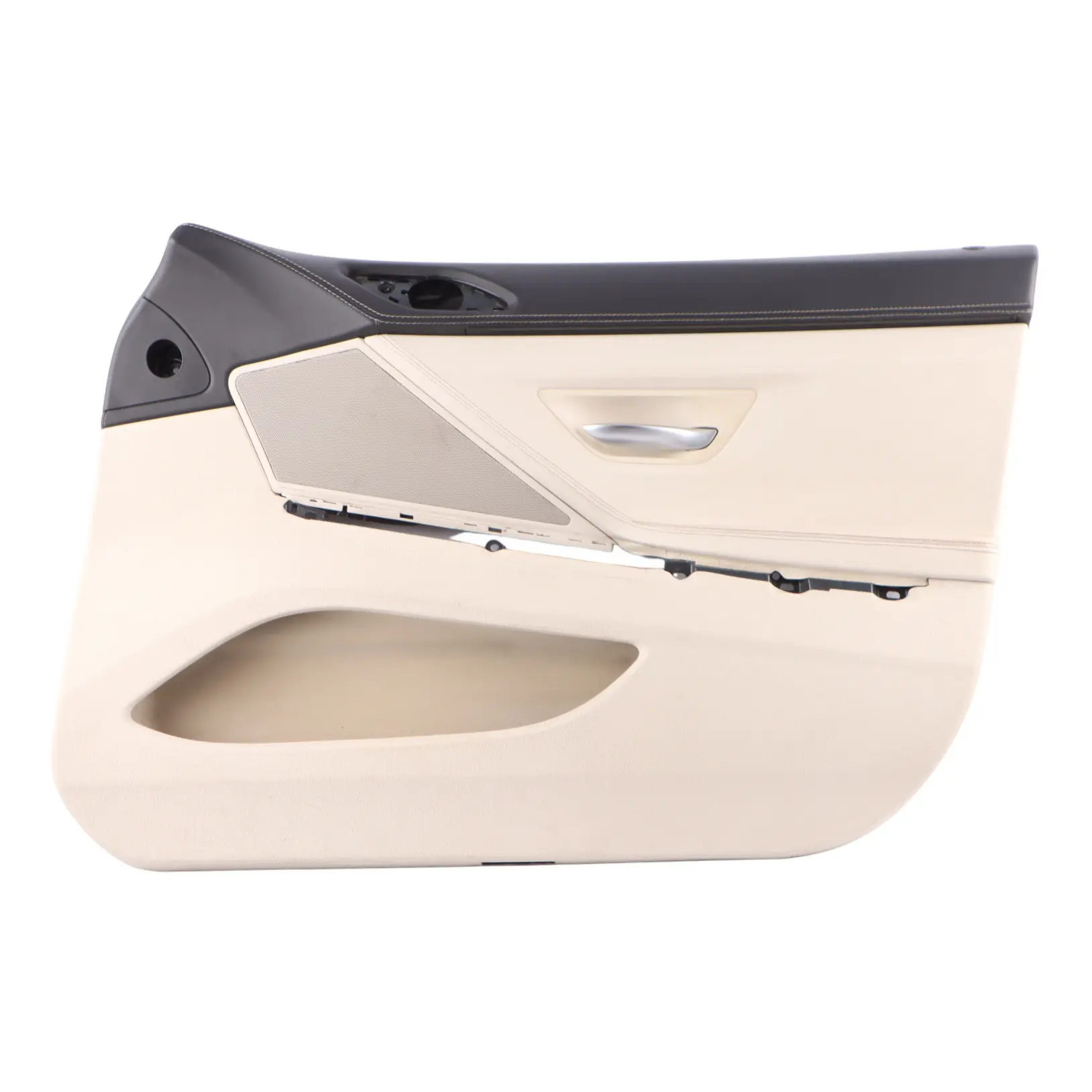 BMW F06 Door Card Front Right O/S Door Lining Trim Panel Leather Nappa Beige