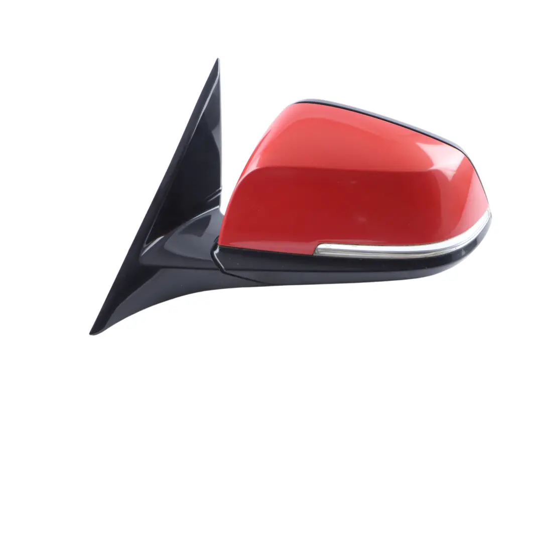 BMW F30 F31 Wing Mirror Heated Left N/S Shadow Line 6-Pin Melbourne Red - A75