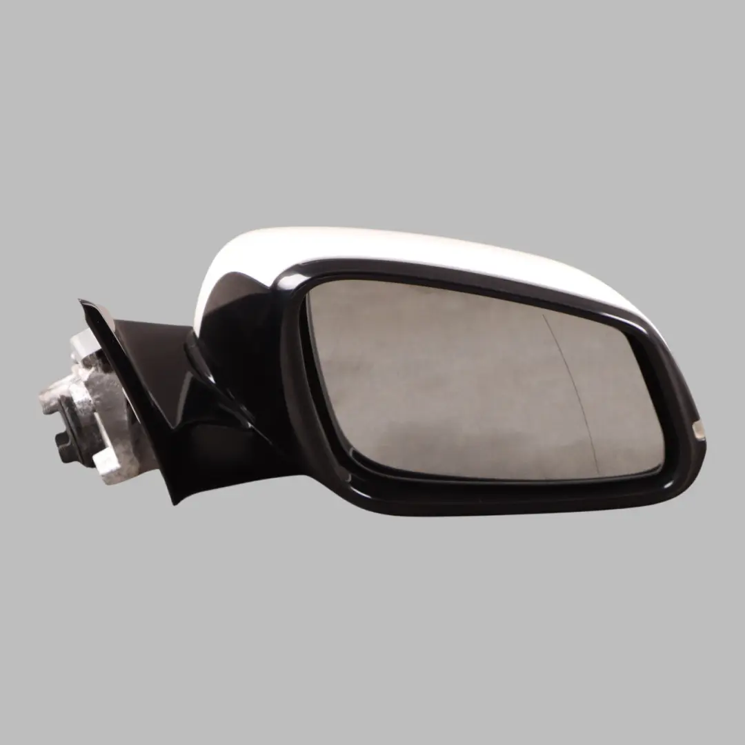 Wing Mirror BMW F30 F31 High Gloss Heated Right O/S Alpinweiss White 300