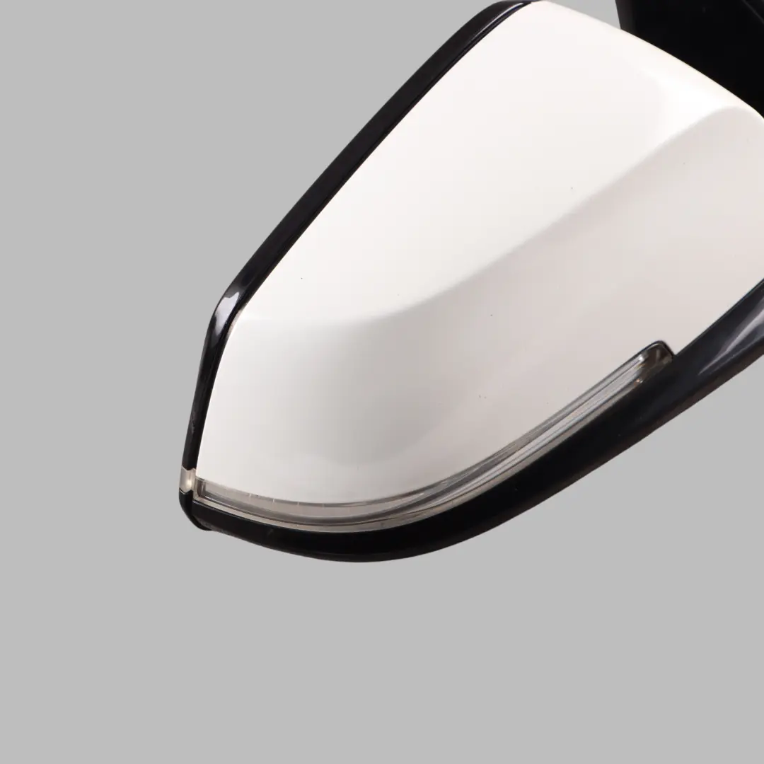 Wing Mirror BMW F30 F31 High Gloss Heated Right O/S Alpinweiss White 300