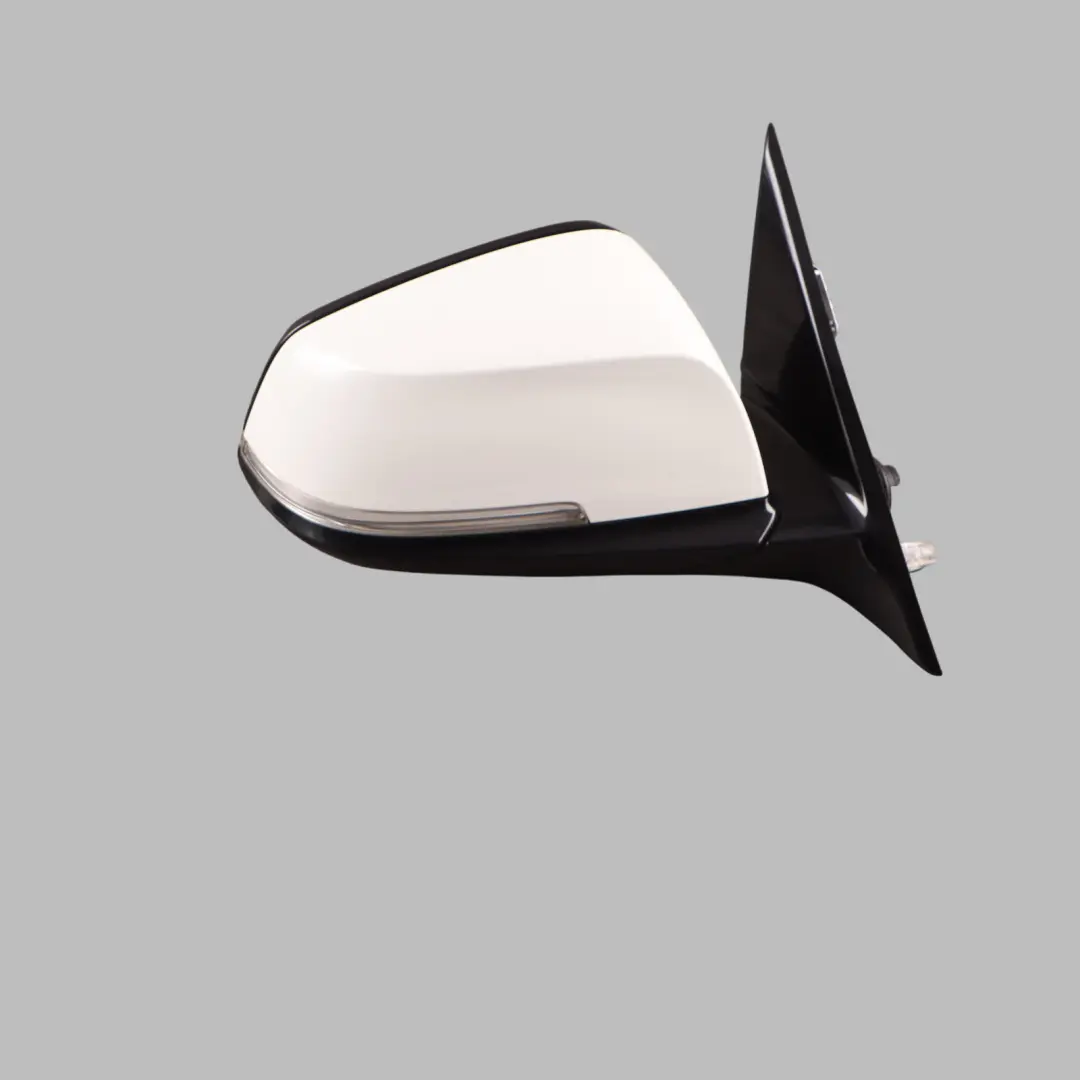 Wing Mirror BMW F30 F31 High Gloss Heated Right O/S Alpinweiss White 300