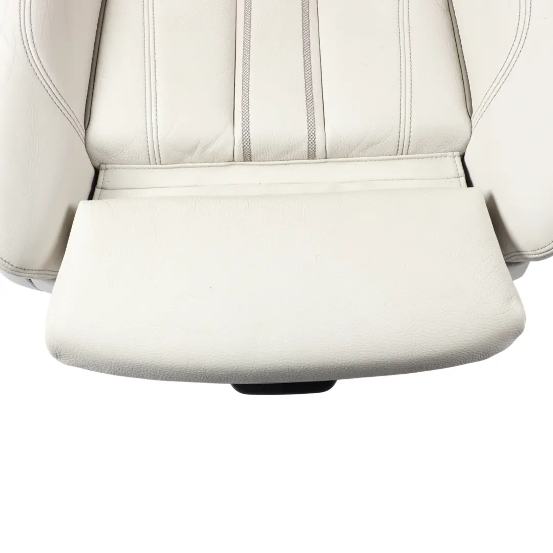 BMW G32 Sport Seat Front Right O/S Memory Heated Cover Ivory White Leather