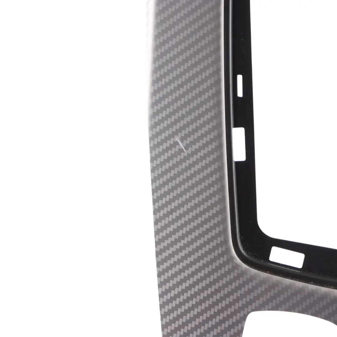 BMW Z4 E89 Centre Console Interior Trim Strip Cover Aluminium Carbon 8049223