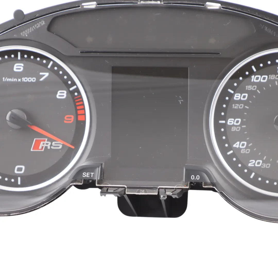 Audi RS4 B8 Instrument Cluster Speedo Clocks Meter Manual 8K0920983D