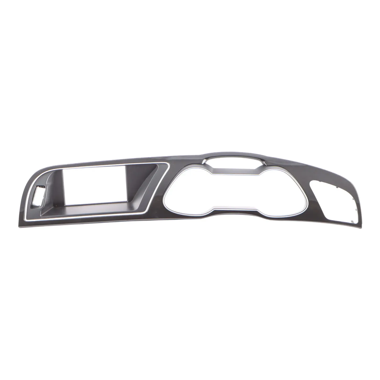 Audi RS4 B8 Dashboard Panel Centre Instrument Trim Strip Cover High Gloss Black