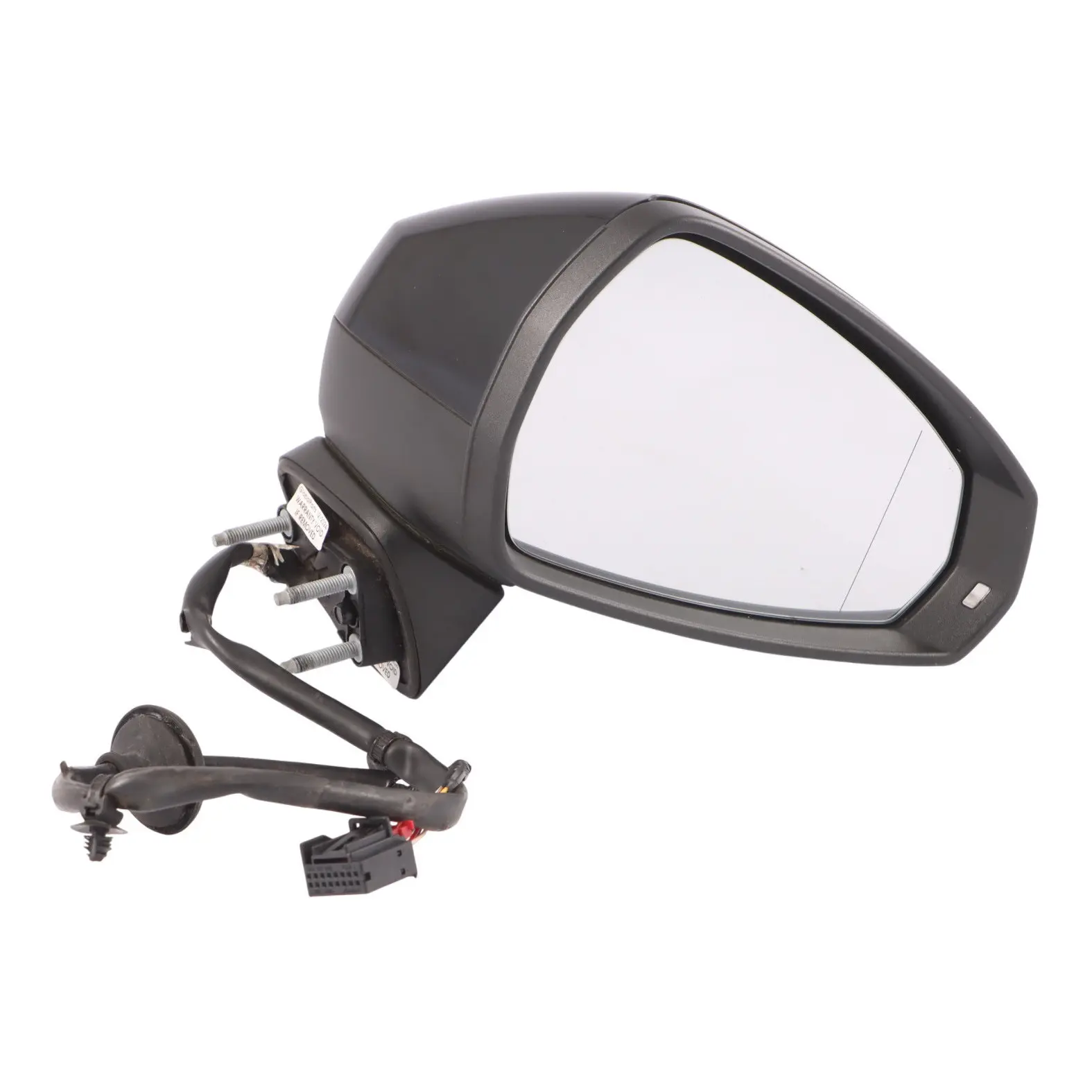 Audi A3 8V Wing Mirror Electric Door Right O/S Outside Brilliant Black - Y9B