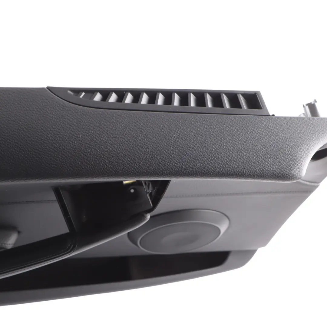BMW 6 E63 E64 Front Left N/S Door Card Trim Panel Black Leather Dakota