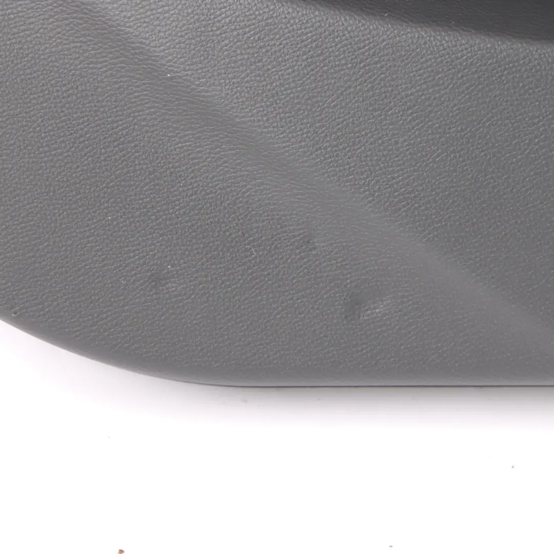 BMW 6 E63 E64 Front Left N/S Door Card Trim Panel Black Leather Dakota