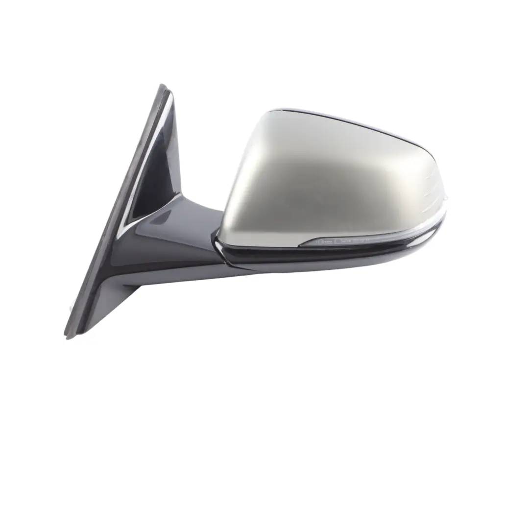 BMW F40 M135i Wing Mirror Left N/S Shadow Line Heated With Memory Cerium Grey