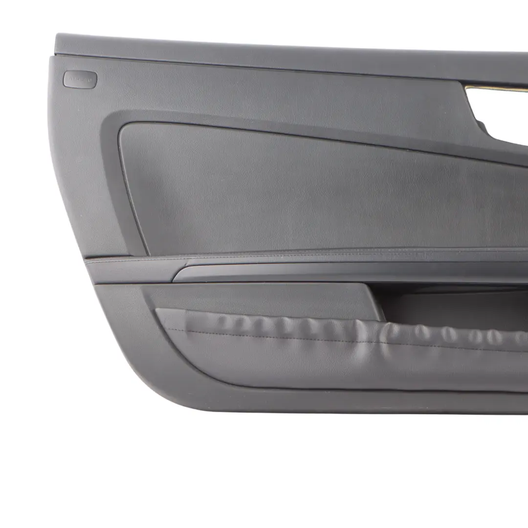 Mercedes R172 Door Card Panel Left N/S Leather Black A1727205900