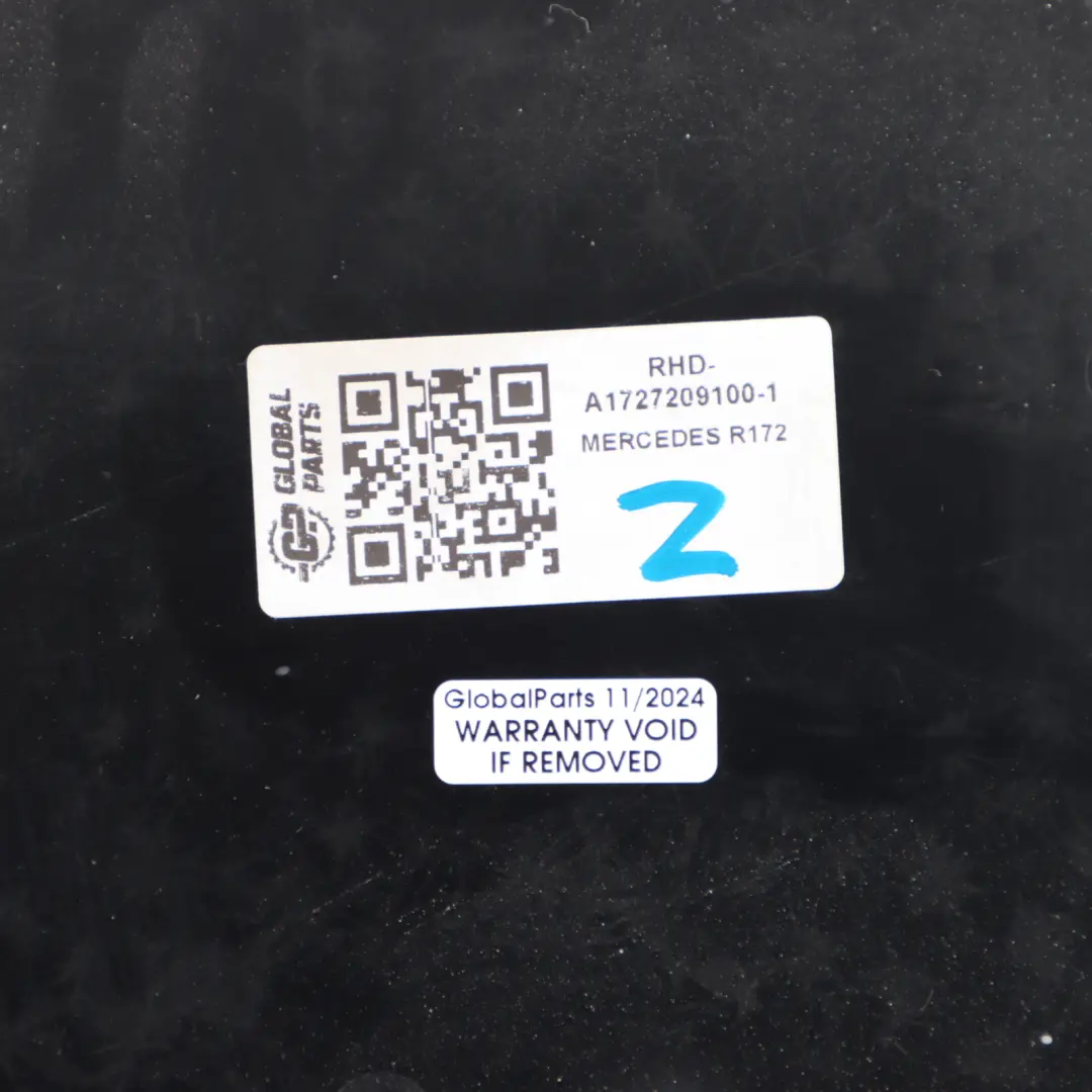 Mercedes R172 Door Card Panel Left N/S Leather Black A1727205900
