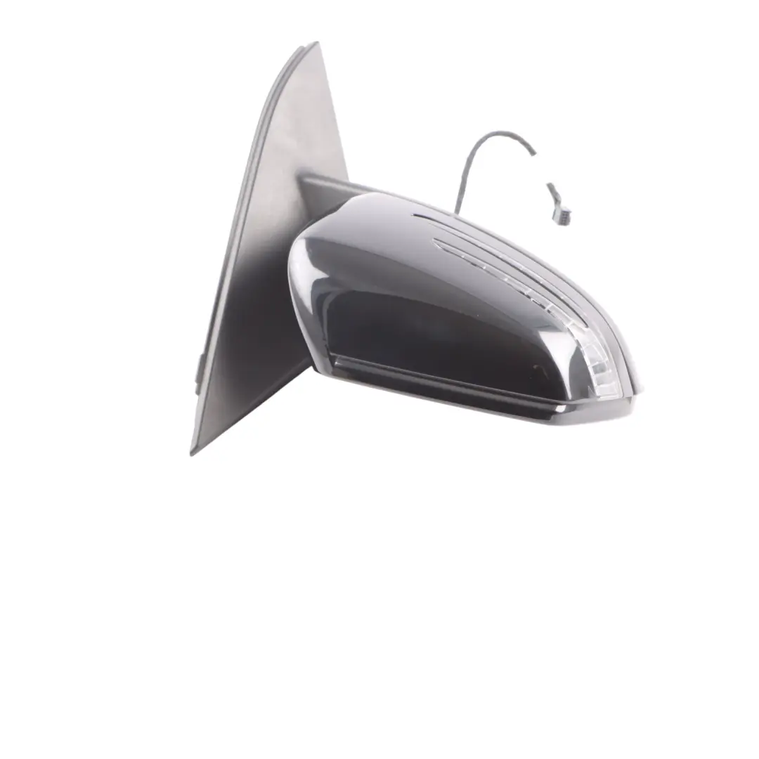 Mercedes W176 Wing Mirror Door Right O/S Outside Kosmos Black Metallic - 191