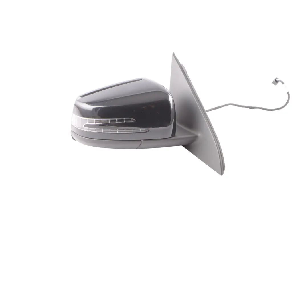 Mercedes W176 Wing Mirror Door Right O/S Outside Kosmos Black Metallic - 191