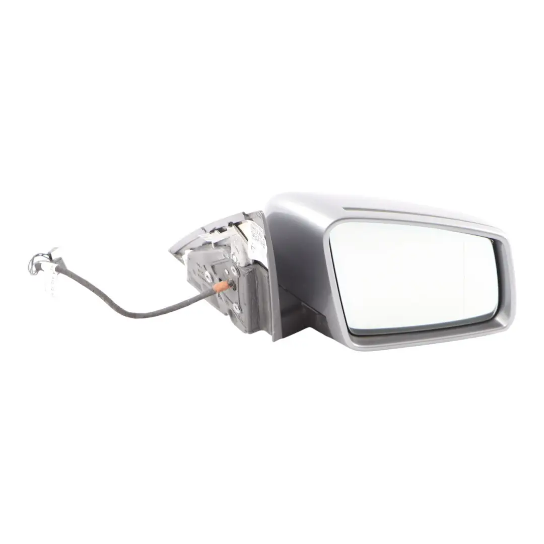 Mercedes W204 Door Wing Mirror Power Fold Right O/S Palladium Silver - 792