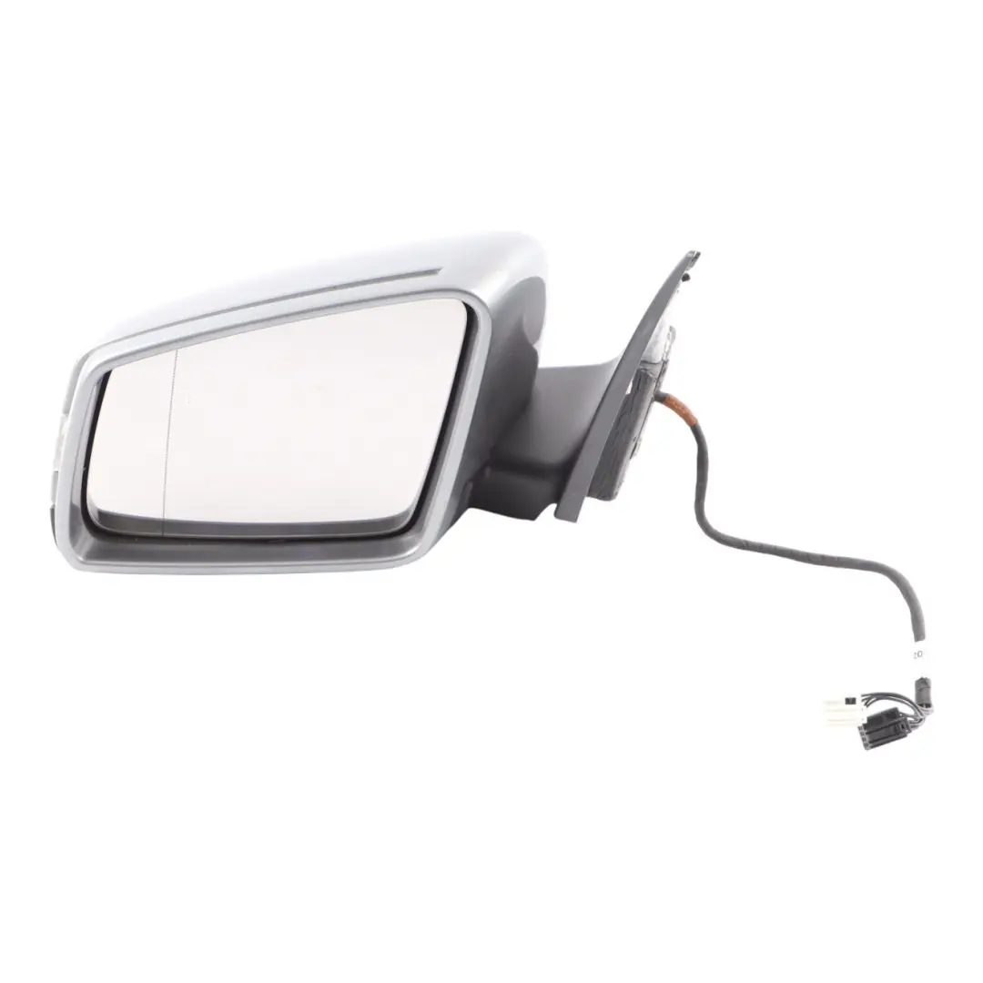 Mercedes W204 Wing Mirror Power Fold Door Left N/S Outside Iridium Silver - 775