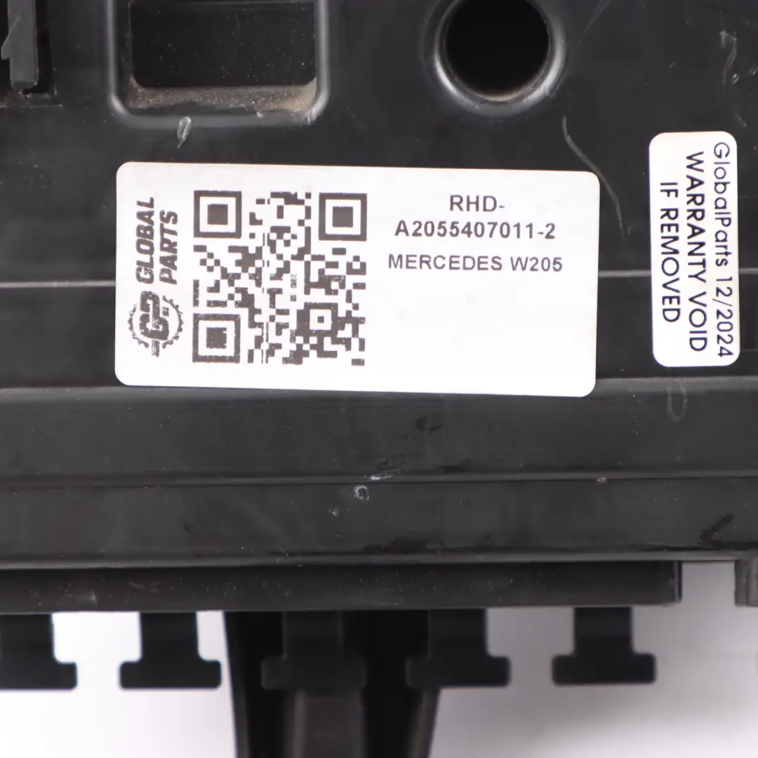 Mercedes W205 Front Relay Power Fuse Box Control Unit Module A2055407011
