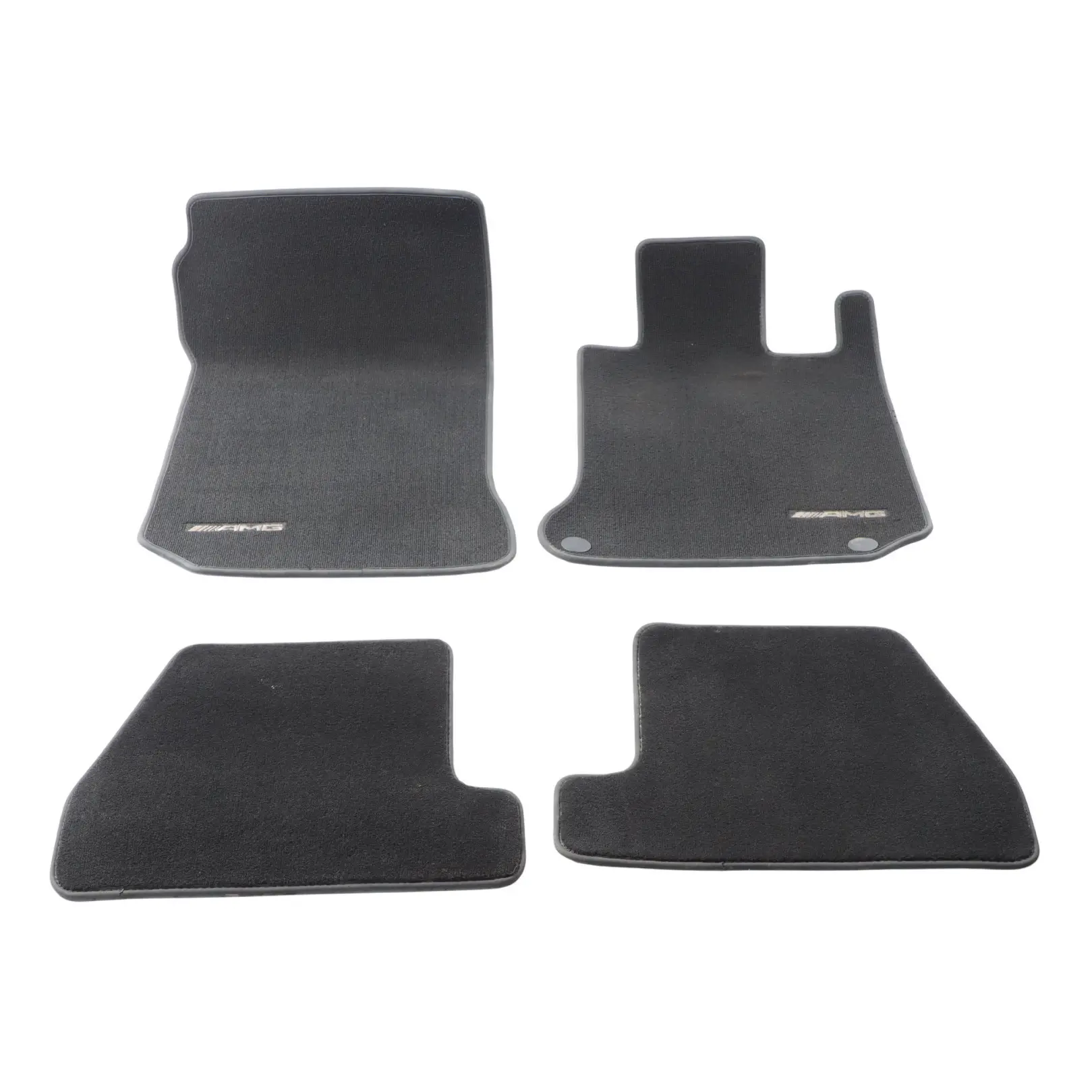 Mercedes C204 W207 Floor Mats Set AMG Interior Front Rear Footwell Floor Covers