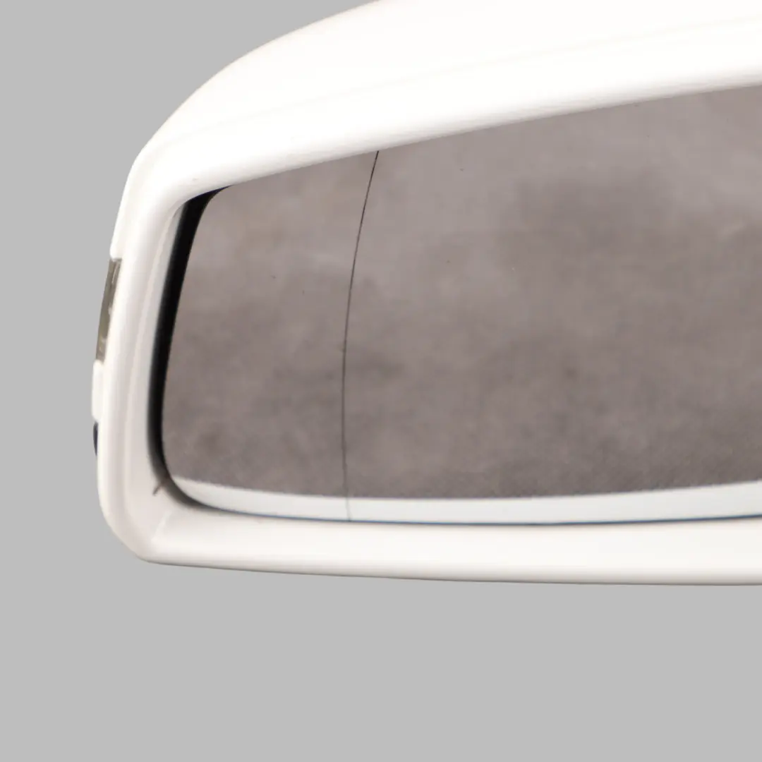 Mercedes W207 Wing Mirror Door Left N/S High Gloss Calcite White - 650