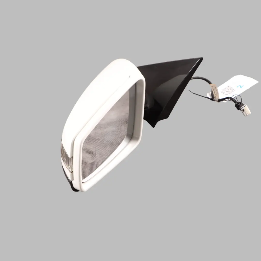 Mercedes W207 Wing Mirror Door Left N/S High Gloss Calcite White - 650