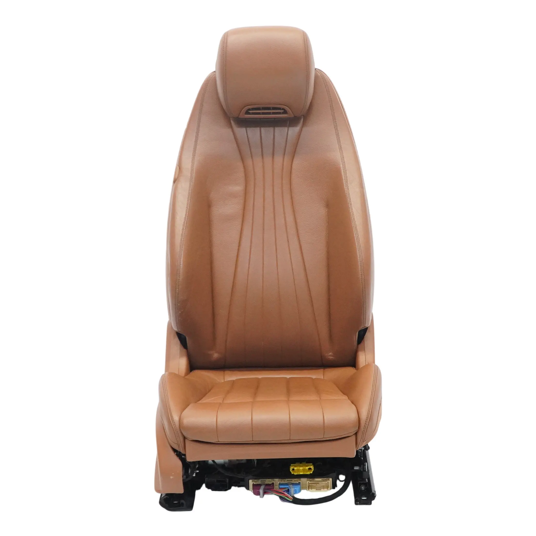 Mercedes C238 A238 Seat Front Right O/S Interior Heated Memory Brown Leather